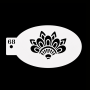 Lotus Bloem Stencil