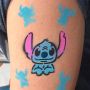 Stitch Schmink Sjabloon