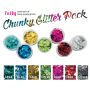 Tag Chunky Glitter Pack