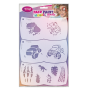 Schminkstencils Dino