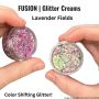 Fusion Bodyart Glittercreme Lavender Fields