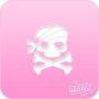 Schminksjabloon Sillyfarm Piraat Skull N' Bones