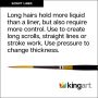 Kingart Golden Taklon Script Liner 18/0