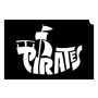 Glittertattoo Sjabloon Pirate Ship (5 pack)