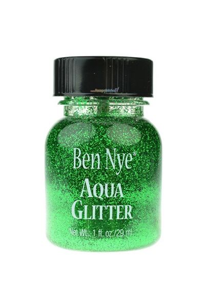 Ben Nye Aqua Glitter Neon Green