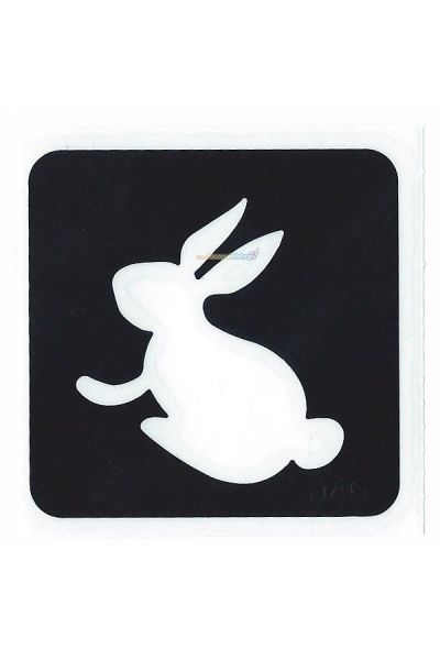 Glittertattoo Sjabloon Bunny Rabbit (5 pack)