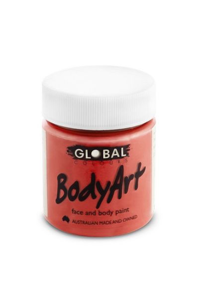 Global Bodyart Liquid Paint Brilliant Red