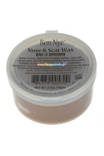 Ben Nye Nose & Scar Wax Brown 70gr
