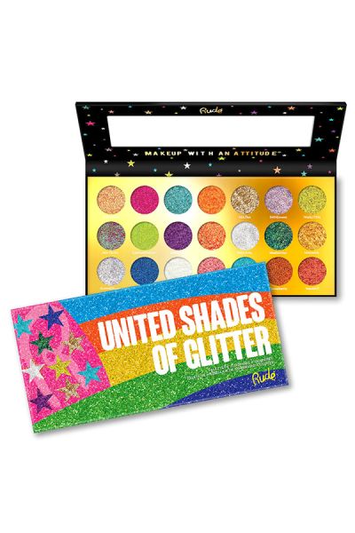 United Shades of Glitter - 21 Pressed Glitter Palette