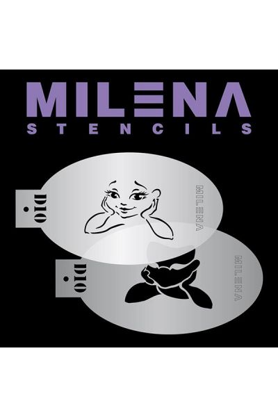 Milena Double Stencil D10