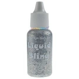 Amerikan Body Art Liquid Bling Chrome Silver

Liquid Bling is een glittergel die wordt aangebracht door middel van een knijpflesje en zorgt ervoor dat je ontwerpen voor schminken opvallen! Het is veel gemakkelijker in uw hand en u kunt elke laatste drup