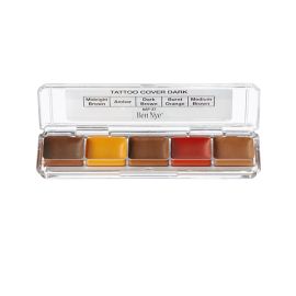 Ben Nye Tattoo Cover Dark Alcohol Palette