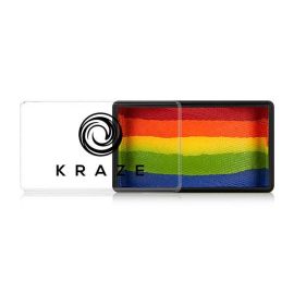 Kraze FX Dome Stroke 25gr Really Rainbow

 

Op was gebaseerde, sterk gepigmenteerde, watergeactiveerde splitcake voor gezicht en lichaam.

 

Wax based, highly pigmented, water activated split cake for face and body painting.