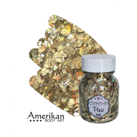 Amerikan Body Art Glitter Lucky Star 28gr chunky glitter mix for face, body and hair