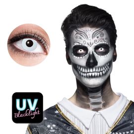 Uv Flash White Color Lenses