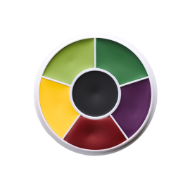 Ben Nye Wicked Witch Wheel professional cream makeup palette for witch ogre and fantasy looks