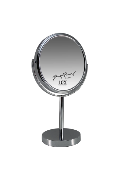 Metalen make-up spiegel
