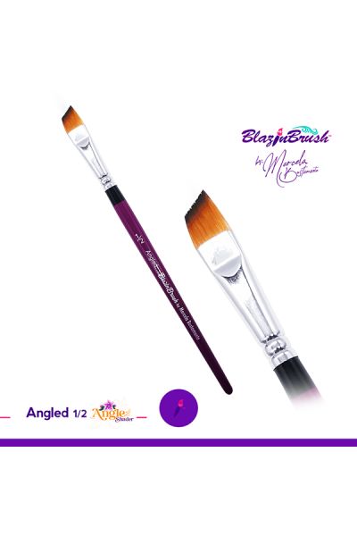 Marcela Bustamante Blazin Brush Angular 1/2 Inch