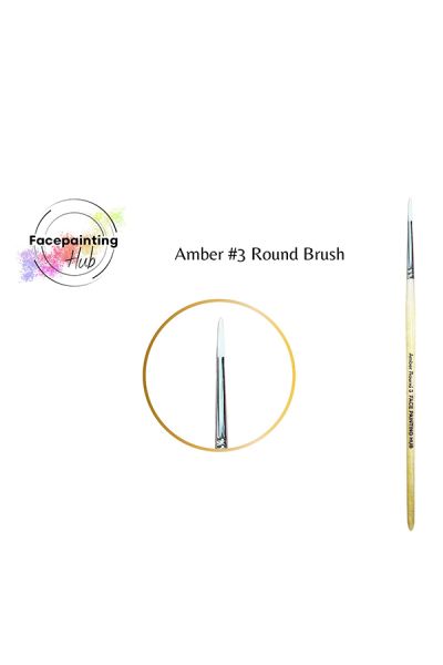 Facepainting Hub Amber Penseel Nr. 3 Rond