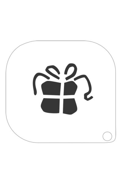 Grimas sjabloon Cadeau