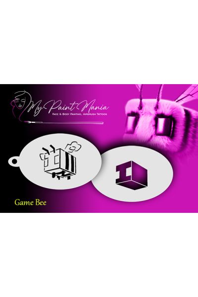 Facepainting Stencil Game Bee