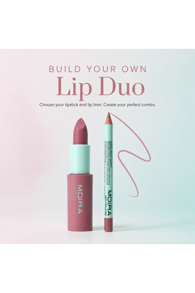 Moira Build Your Own Lip Duo – Custom Lipstick & Lip Liner Set