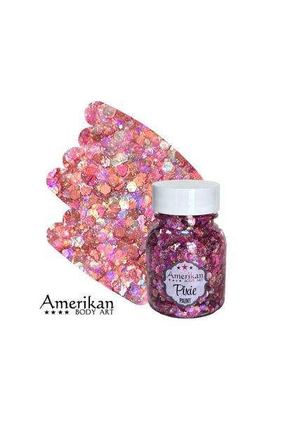 Amerikan Body Art Glitter  Pretty In Pink 28gr