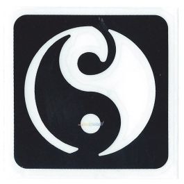 Glittertattoo Stencil Yin &amp; Yang (5 pack)