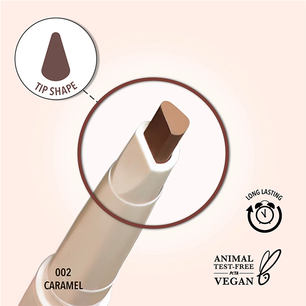 Moira Angled brow pencil Caramel 002