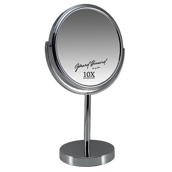 Metalen make-up spiegel