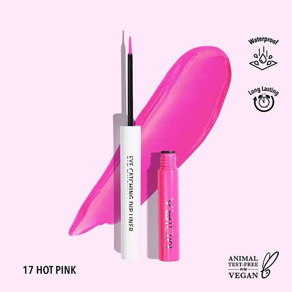 Moira Eye Catching  Dip Liner Hot Pink 017