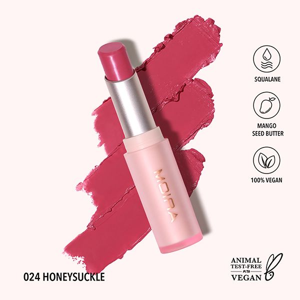 Moira Signature Lipstick 024 Honeysuckle