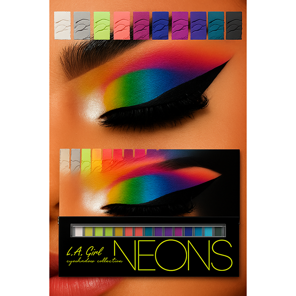 Beauty Brick Oogschaduw Collectie Neon
