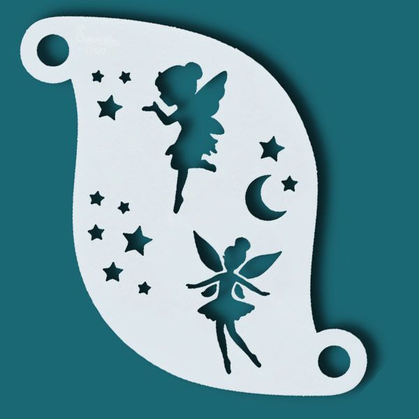 Schmink Sjabloon Little Fairies