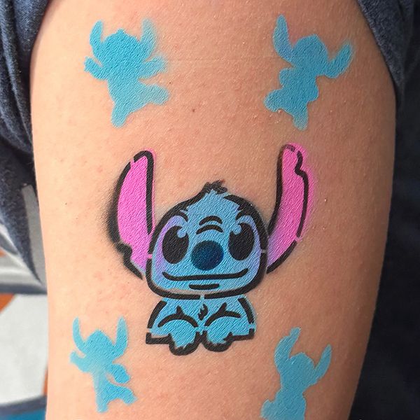 Stitch Schmink Sjabloon