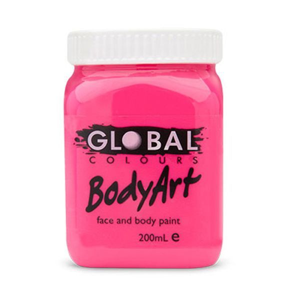 Global Liquid Colors Neon Pink 200ml