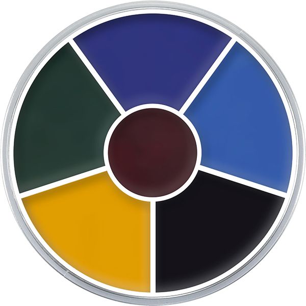 Kryolan Cream Color Circle Black Eye 2