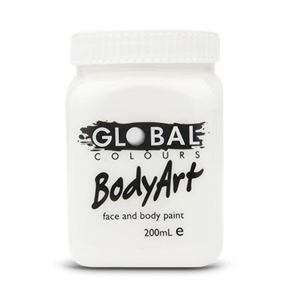 Global Liquid Colors White 200ml