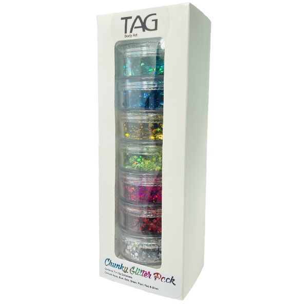Tag Chunky Glitter Pack