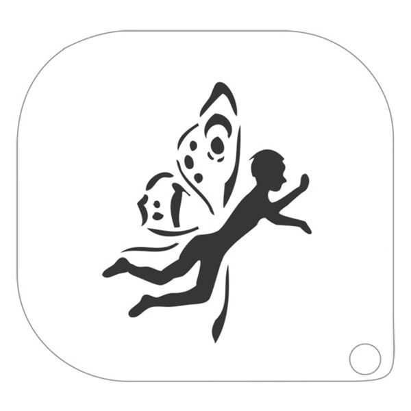 Schminkenstencil Elf