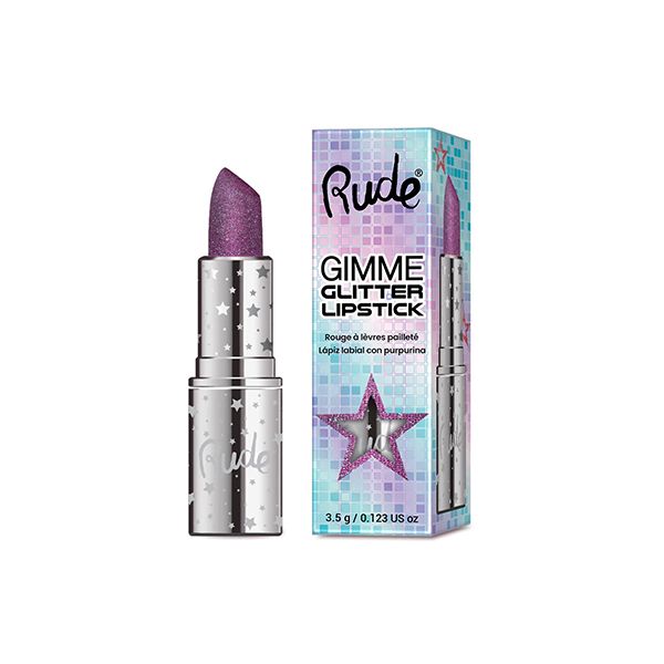 Rude Gimme Glitter Lipstick - Glam