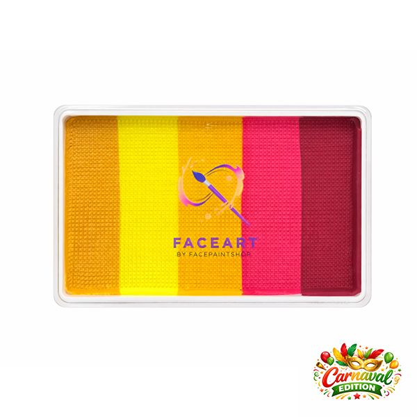 Faceart Splitcake Carnaval 'ROED' 50g