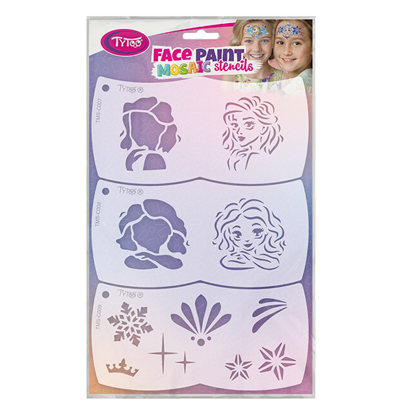 Schminkstencils Ijskoningin