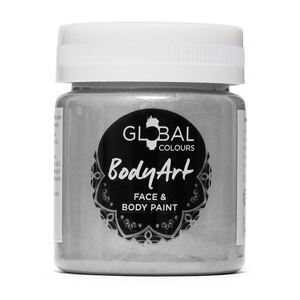 Global Liquid Colors Metallic Silver 45ml