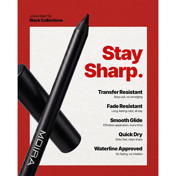 Moira 24HR Bold Gel Liner