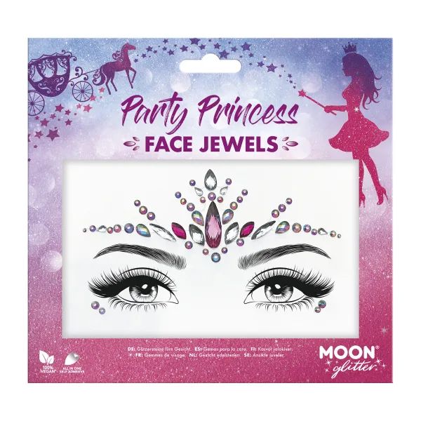 Gezichtsjuwelen Feestprinses