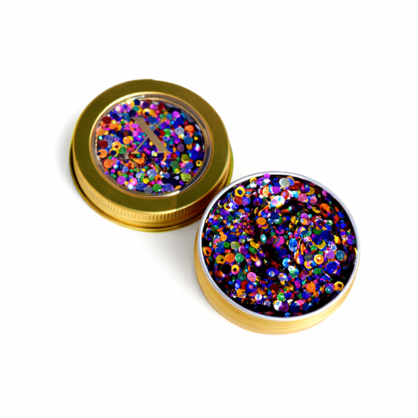 X-Sins Glitter Dottie Rainbow 