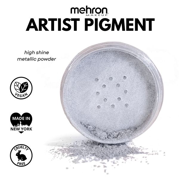 Mehron Artist Pigment Silver