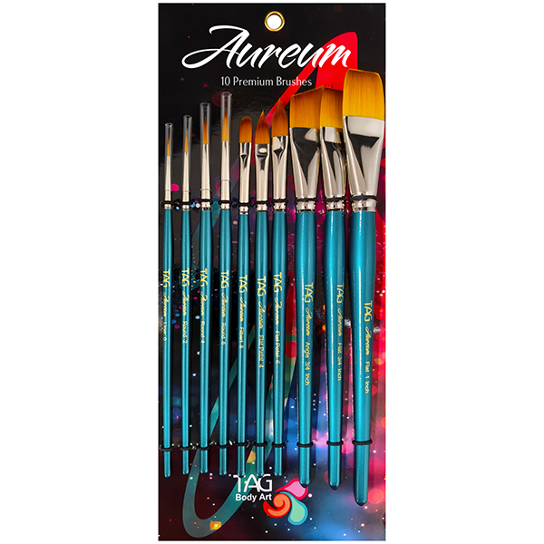 Tag Aureum Brush Set 10 Pcs