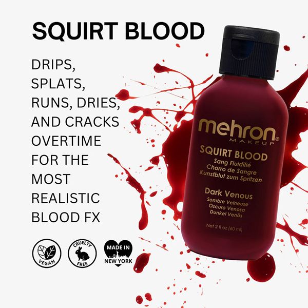 Mehron Squirt Blood Donker venous 60ml